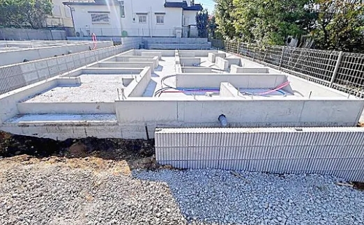 町田市鶴川4丁目の新築戸建てA号棟の外観の写真
