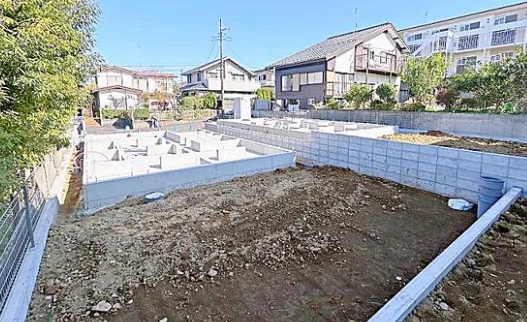 町田市鶴川4丁目の新築戸建てA号棟の外観の写真