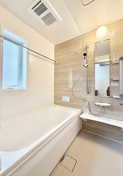 相模原市中央区相生3丁目の新築戸建て1号棟のバスルームの写真