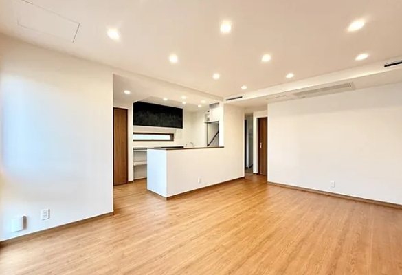 相模原市中央区相生3丁目の新築戸建て1号棟のダイニングの写真