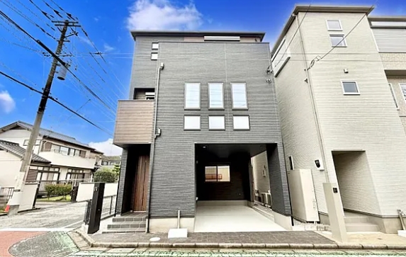 相模原市中央区相生3丁目の新築戸建て1号棟の外観の写真