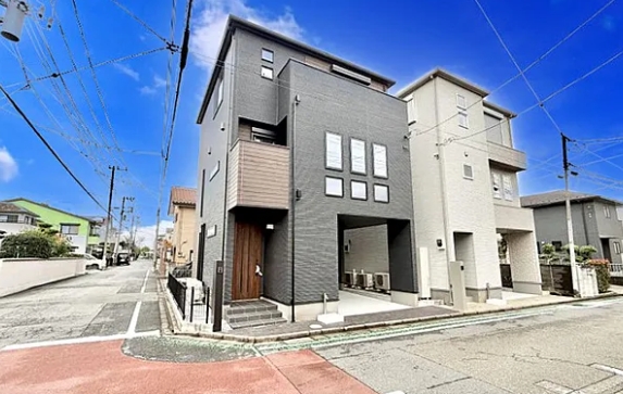 相模原市中央区相生3丁目の新築戸建て1号棟の外観の写真