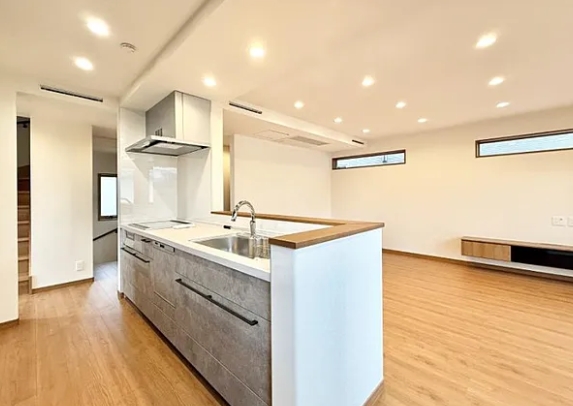 相模原市中央区相生3丁目の新築戸建て1号棟のキッチンの写真