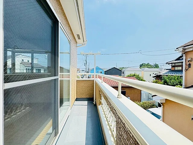 相模原市中央区上溝1丁目の中古戸建てのバルコニーの写真