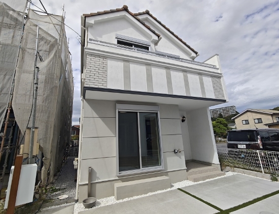 相模原市中央区上溝4丁目の新築戸建て2号棟の外観の写真