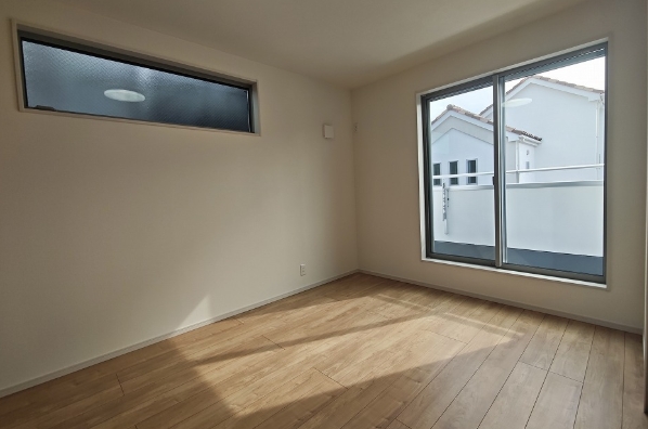 相模原市中央区上溝4丁目の新築戸建て3号棟の洋室1の写真