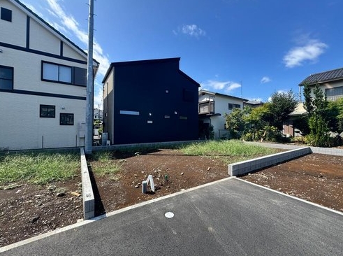 相模原市中央区中央3丁目の新築戸建て3号棟の外観の写真