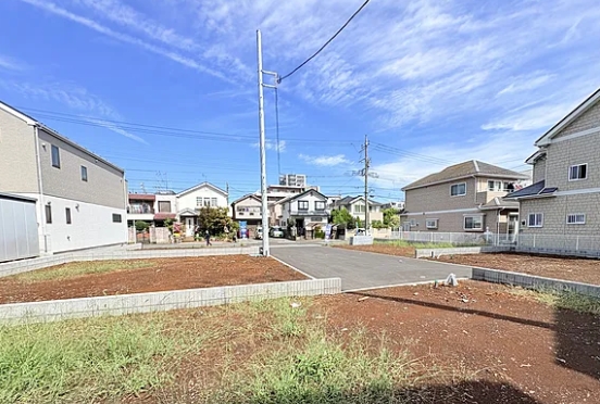 相模原市中央区中央3丁目の新築戸建て3号棟の外観の写真