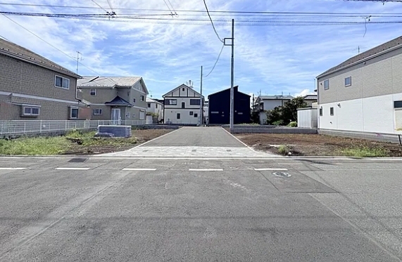 相模原市中央区中央3丁目の新築戸建て3号棟の外観の写真