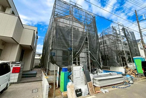 相模原市中央区光が丘2丁目の新築戸建て1号棟の外観の写真