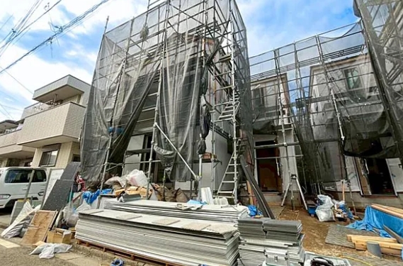 相模原市中央区光が丘2丁目の新築戸建て1号棟の外観の写真