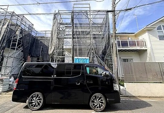 相模原市中央区光が丘2丁目の新築戸建て2号棟の外観の写真