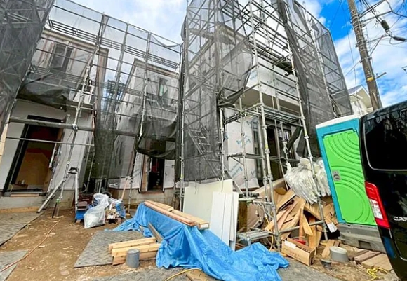 相模原市中央区光が丘2丁目の新築戸建て2号棟の外観の写真