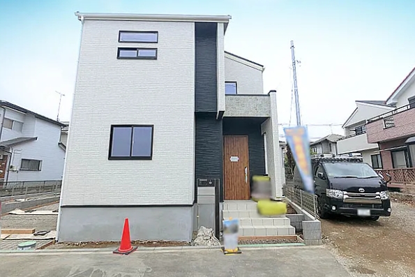 相模原市中央区淵野辺本町1丁目の新築戸建て1号棟の外観の写真