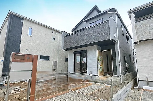 相模原市中央区淵野辺本町1丁目の新築戸建て2号棟の外観の写真