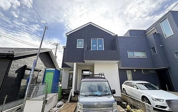相模原市中央区富士見4丁目の新築戸建ての外観の写真