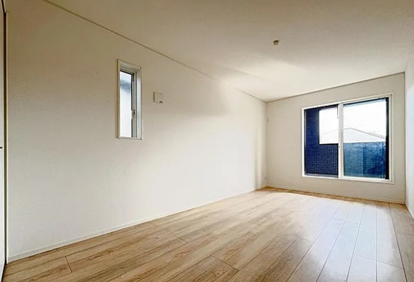 相模原市中央区上溝の新築戸建て2号棟の洋室1の写真