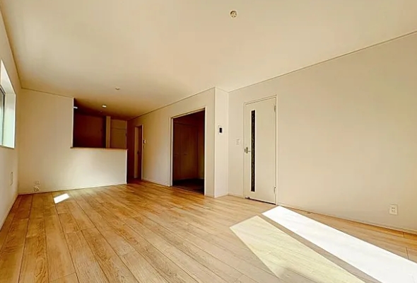 相模原市中央区上溝の新築戸建て2号棟のダイニングの写真