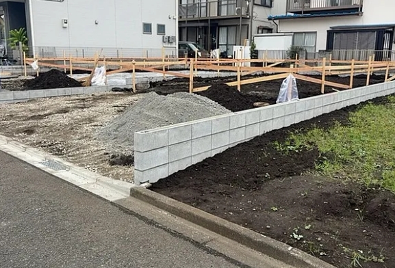 相模原市中央区上溝の新築戸建て2号棟の外観の写真