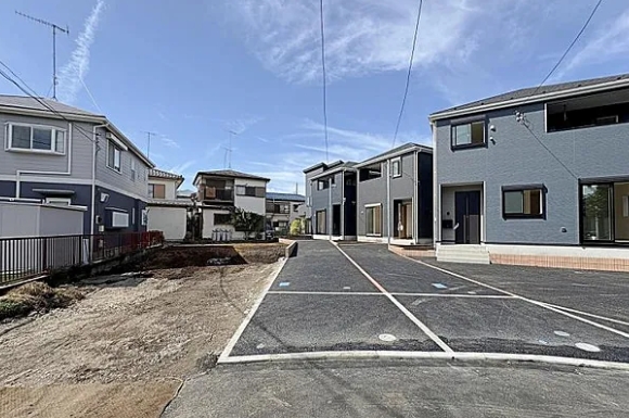 相模原市中央区上溝の新築戸建て2号棟の外観の写真