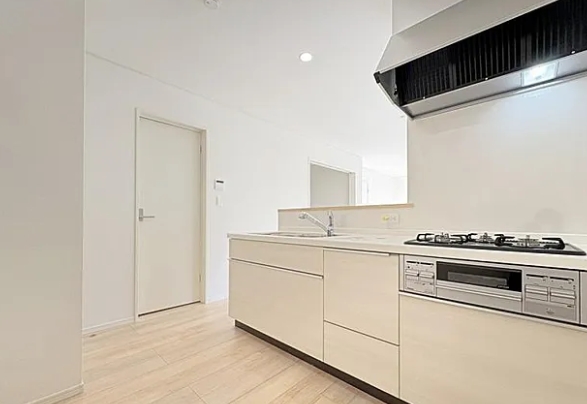 相模原市中央区上溝の新築戸建て2号棟のキッチンの写真