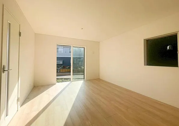 相模原市中央区上溝の新築戸建て3号棟のリビングの写真