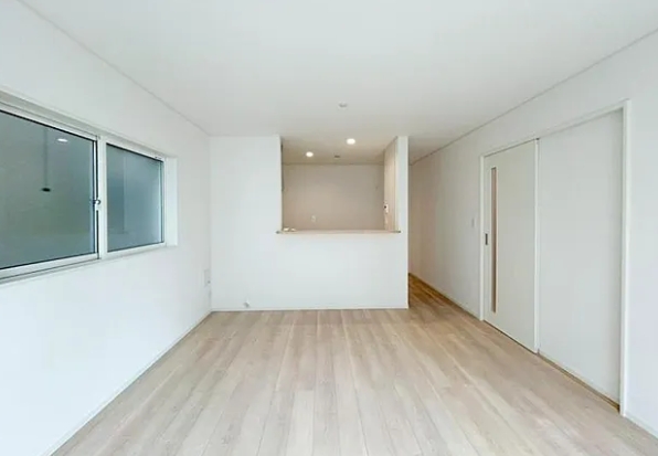 相模原市中央区共和3丁目の新築戸建て1号棟のダイニングの写真