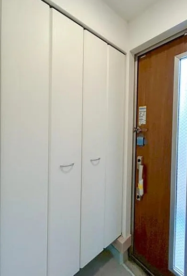 相模原市中央区共和3丁目の新築戸建て1号棟の玄関の写真