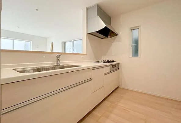 相模原市中央区共和3丁目の新築戸建て1号棟のキッチンの写真