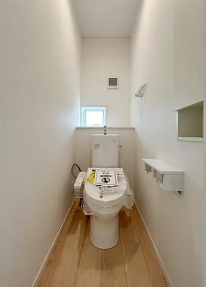 相模原市中央区共和3丁目の新築戸建て1号棟のトイレ1Fの写真