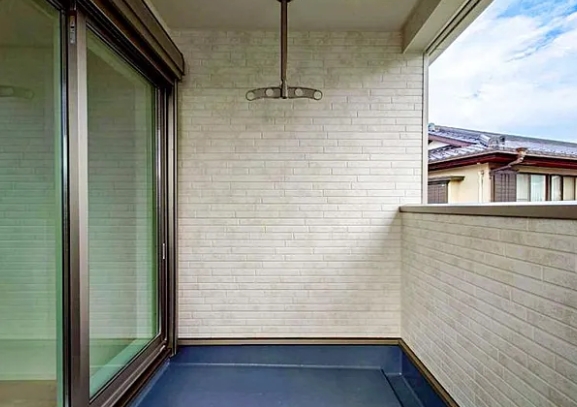 相模原市中央区共和3丁目の新築戸建て10号棟のバルコニーの写真