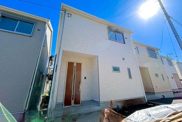 相模原市中央区共和3丁目の新築戸建て3号棟の外観の写真