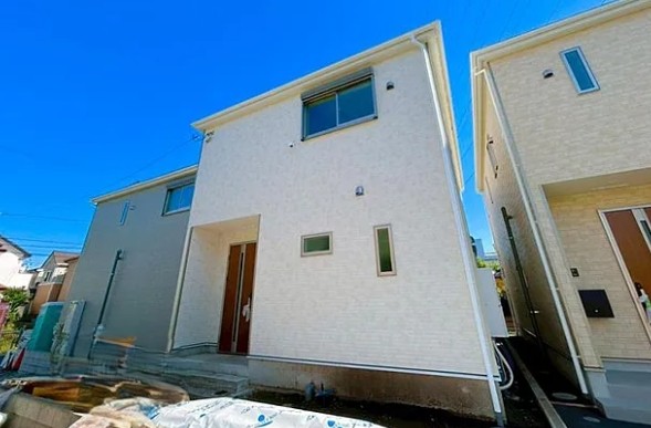 相模原市中央区共和3丁目の新築戸建て3号棟の外観の写真