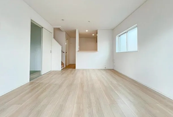 相模原市中央区共和3丁目の新築戸建て5号棟のダイニングの写真