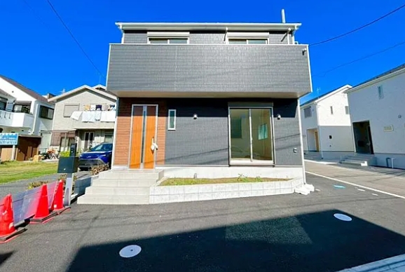 相模原市中央区共和3丁目の新築戸建て5号棟の外観の写真