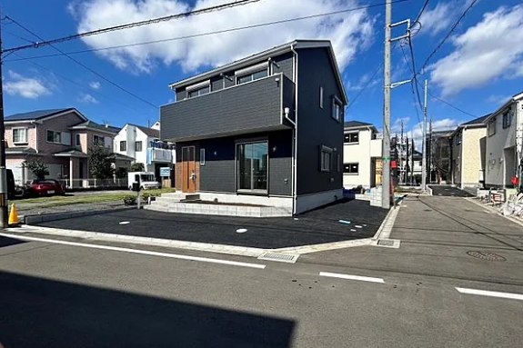 相模原市中央区共和3丁目の新築戸建て5号棟の外観の写真