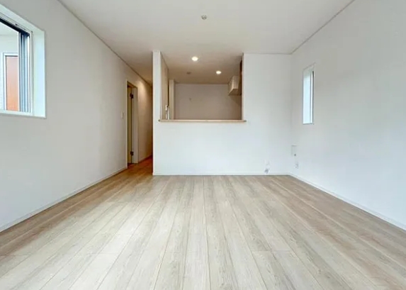 相模原市中央区共和3丁目の新築戸建て6号棟のダイニングの写真