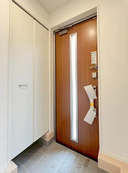 相模原市中央区共和3丁目の新築戸建て6号棟の玄関の写真