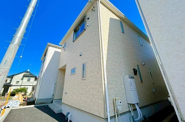 相模原市中央区共和3丁目の新築戸建て8号棟の外観の写真