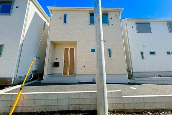 相模原市中央区共和3丁目の新築戸建て8号棟の外観の写真