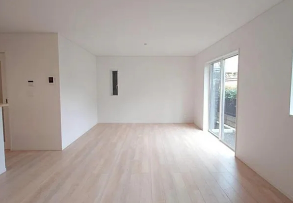 相模原市中央区共和3丁目の新築戸建て8号棟のリビングの写真