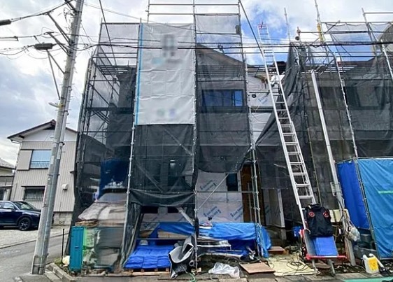 相模原市中央区南橋本1丁目の新築戸建て1号棟の外観の写真