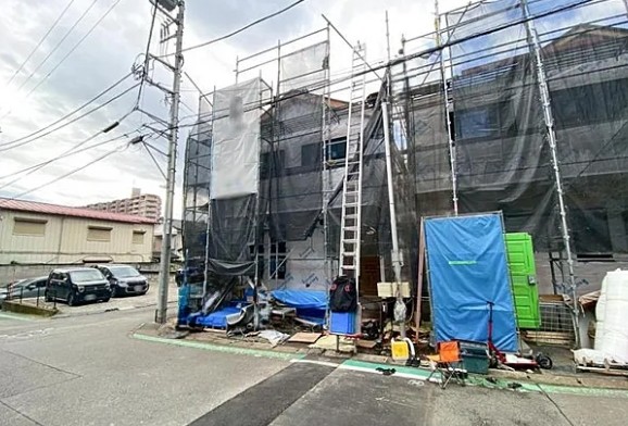 相模原市中央区南橋本1丁目の新築戸建て1号棟の外観の写真