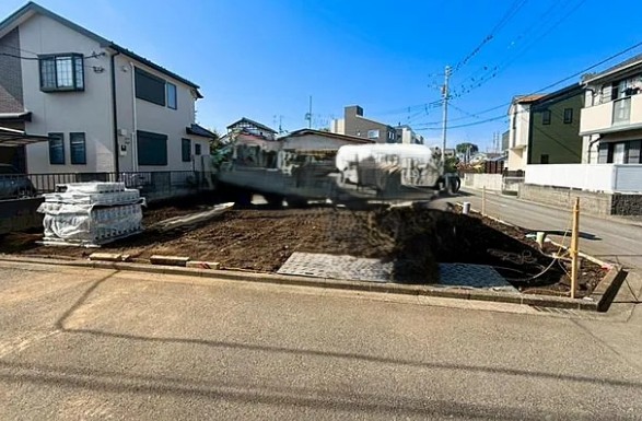 相模原市中央区宮下本町2丁目の新築戸建ての外観の写真