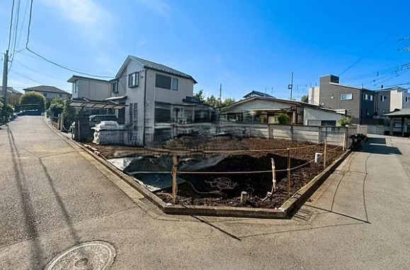 相模原市中央区宮下本町2丁目の新築戸建ての外観の写真