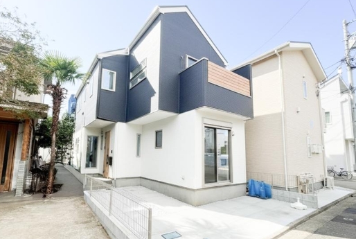 相模原市中央区小山1丁目の新築戸建ての外観の写真