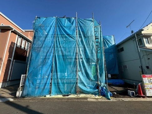 相模原市中央区田名の新築戸建ての外観の写真