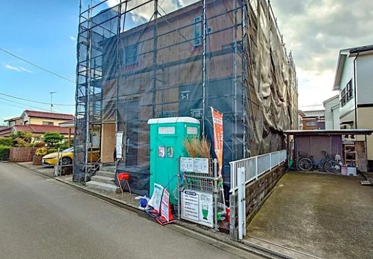 相模原市中央区田名の新築戸建て1号棟の外観の写真