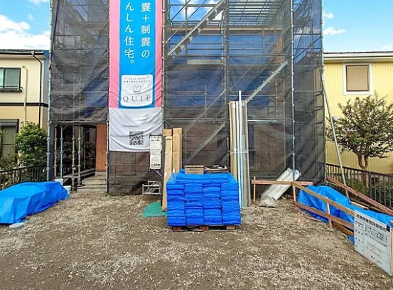 相模原市中央区田名の新築戸建て2号棟の外観の写真