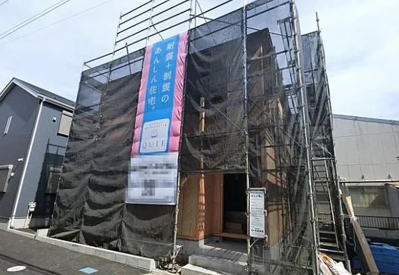 相模原市中央区田名の新築戸建て2号棟の外観の写真